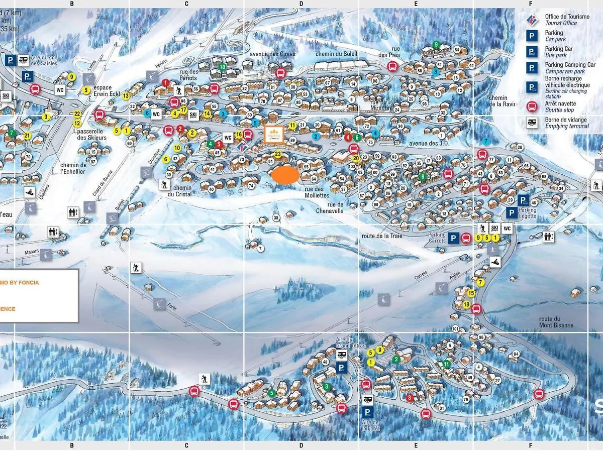アパート Studio Alcove Avec Balcon - 4 Pers. - Centre Station - Proche Commerces Et Pistes Face Au Mont Bisanne - Fr-1-594-88 オトリュス フランス